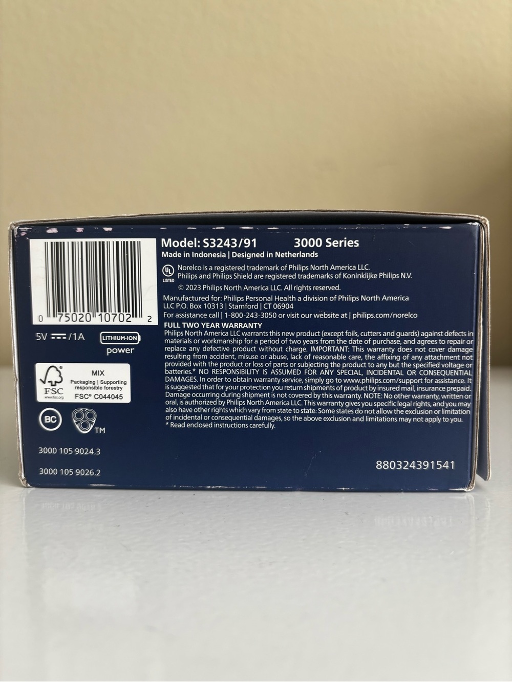 Philips Norelco 3600 Electric Wet/Dry Shaver Pop-up Trim- Open Box Store Return - Picture 6 of 12